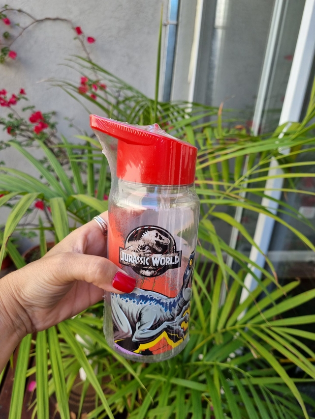 Botella dinosaurio chica